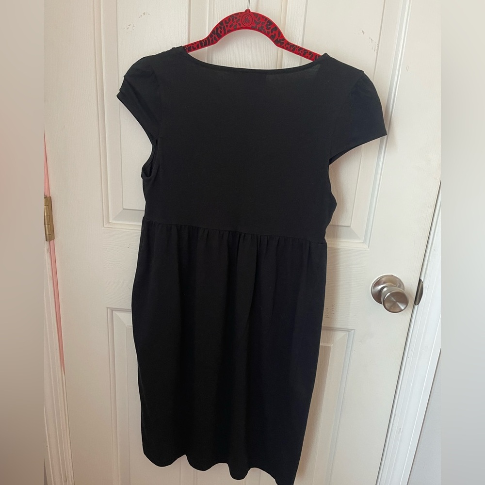 black baby doll dress